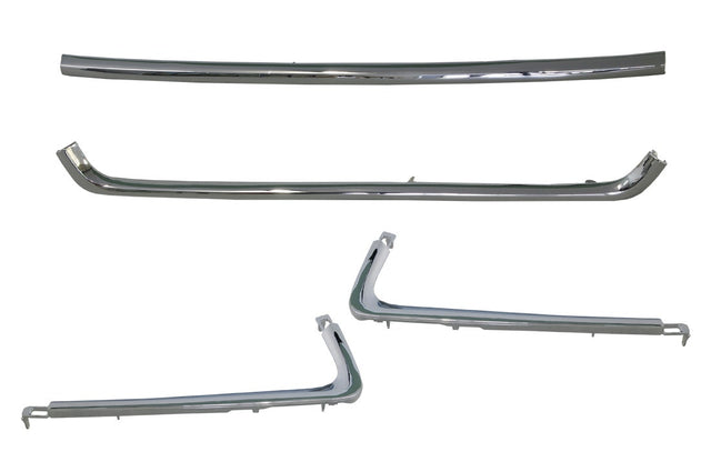 Front Bumper Bar Mould (4 Piece) Mitsubishi ASX XA 2010 - 2012 MBAS - BAM - 03F - Sterling Parts - Body Mouldings & Trims - Sterling Parts