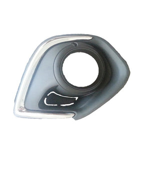 Front Fog Lamp Cover (LHS) with Chrome Mould Mitsubishi ASX XB 2012 - 2016 MBAS - FLC - 04L - Sterling Parts - Grilles & Bumper Parts - Sterling Parts
