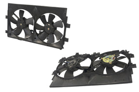 Radiator Fan (Dual, Diesel) Mitsubishi ASX XA/XB/XC 2010 - 2019 MBAS - FNR - 14F - Sterling Parts - Electric Cooling Fans - Sterling Parts