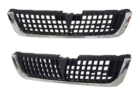 Front Grille (Black) Mitsubishi Challenger PA 1998 - 2000 MBCG - GRI - 25F - Sterling Parts - Grilles & Bumper Parts - Sterling Parts