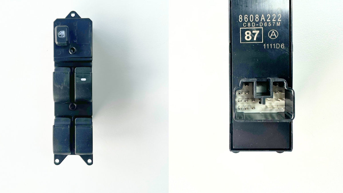 Front Window Switch (RHS, 5 buttons, 18 Pin) Mitsubishi Colt RG/RZ 2004 - 2012 MBCT - WIS - 05R - Sterling Parts - Window Switches - Sterling Parts