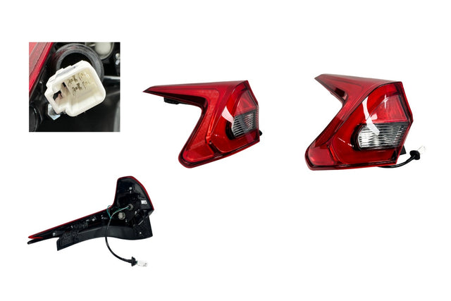Tail Light (Outer, LHS) Mitsubishi Eclipse Cross YA 2017 - 2020 MBEC - TAL - 01L - Sterling Parts - Tail Lights - Sterling Parts