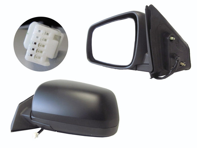 Electric Door Mirror (LHS, 3 Pin Plug) Mitsubishi Lancer CJ/CF 2007 - 2017 MBLC - DOM - 58L - Sterling Parts - Exterior Mirrors - Sterling Parts