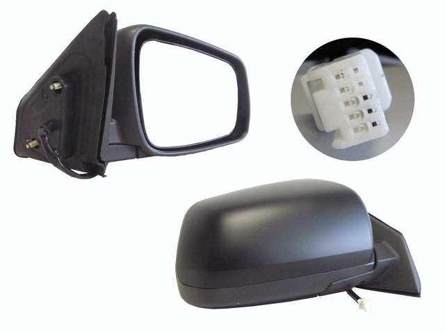 Electric Door Mirror (RHS, 3 Pin Plug) Mitsubishi Lancer CJ/CF 2007 - 2017 MBLC - DOM - 58R - Sterling Parts - Exterior Mirrors - Sterling Parts
