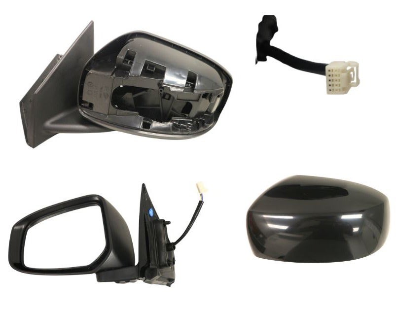 Electric Door Mirror (LHS, with Folding) Mitsubishi Lancer CJ/CF 2007 - 2017 MBLC - DOM - 59L - Sterling Parts - Exterior Mirrors - Sterling Parts