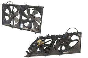 Radiator Fan (Dual, 2.0L 4G94) Mitsubishi Lancer CH 2003 - 2007 MBLC - FNR - 14F - Sterling Parts - Electric Cooling Fans - Sterling Parts