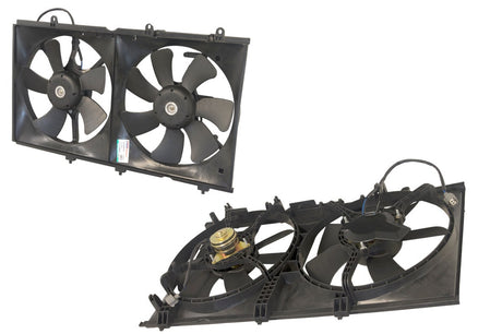 Radiator Fan (Dual, 2.0L 4G94) Mitsubishi Lancer CH 2003 - 2007 MBLC-FNR-14F - Sterling Parts