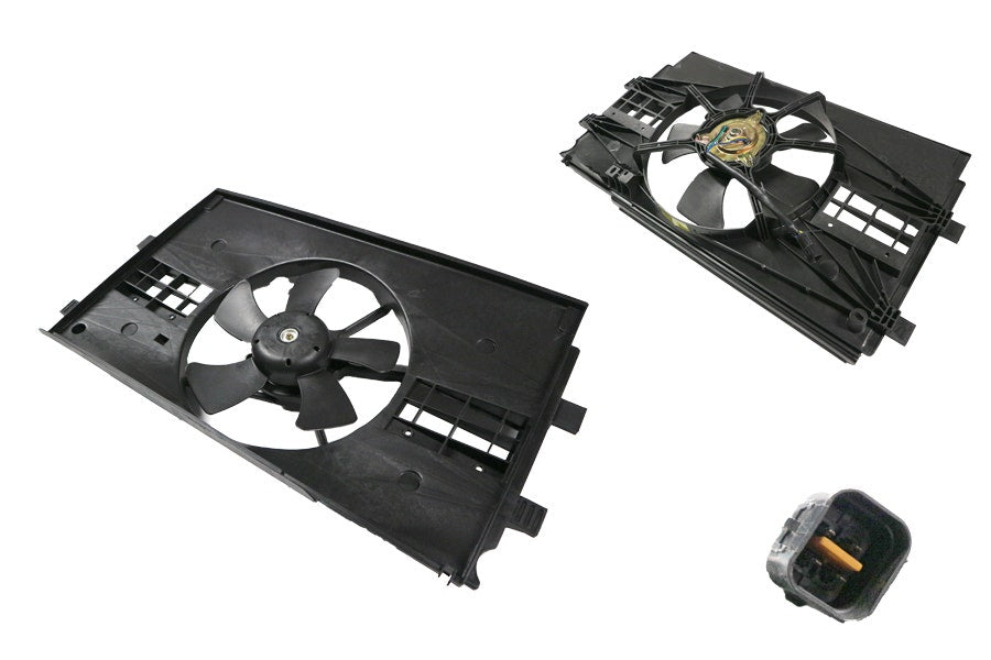Radiator Fan (Single, Petrol, 4 - Pin) Mitsubishi Lancer CJ/CF 2007 - 2017 MBLC - FNR - 17F - Sterling Parts - Electric Cooling Fans - Sterling Parts