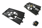 Radiator Fan (Single, Petrol, 4 - Pin) Mitsubishi Lancer CJ/CF 2007 - 2017 MBLC - FNR - 17F - Sterling Parts - Electric Cooling Fans - Sterling Parts