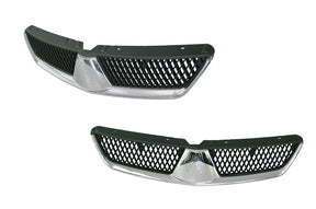 Front Grille (Black, Single Piece) Mitsubishi Lancer CS 2005 - 2007 MBLC - GRI - 79F - Sterling Parts - Grilles & Bumper Parts - Sterling Parts