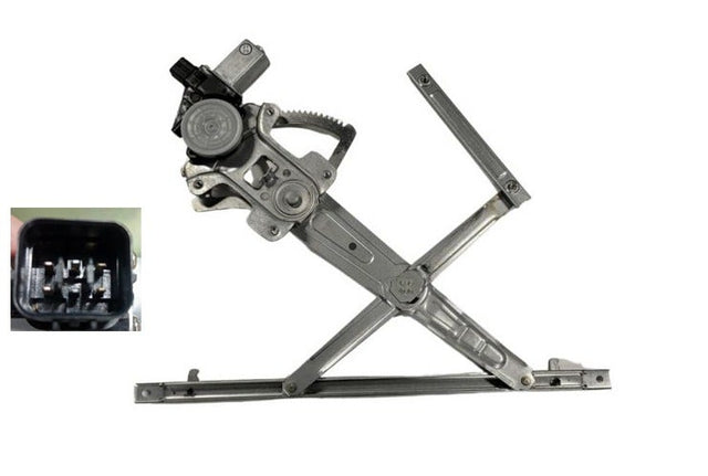 Front Window Regulator RHS (6 - Pin, With Motor) Mitsubishi Lancer CJ/CF 09/2007 - 2017 MBLC - WIR - 191R - Sterling Parts - Window Regulators & Winders - Sterling Parts