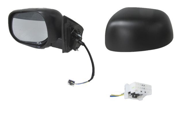 Electric Door Mirror (LHS, 3 Pin Plug) Mitsubishi Outlander ZH 2009 - 2012 MBOL - DOM - 0701L - Sterling Parts - Exterior Mirrors - Sterling Parts