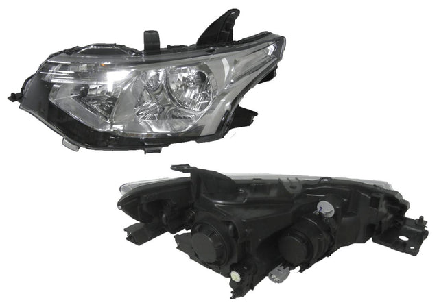 Headlight (LHS, Standard) Mitsubishi Outlander ZJ 2012 - 2014 MBOL - HEL - 12L - Sterling Parts - Headlight Assemblies - Sterling Parts