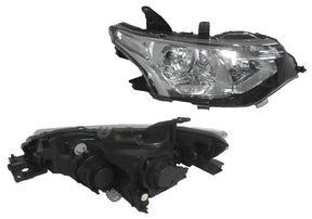 Headlight (RHS, Standard) Mitsubishi Outlander ZJ 2012 - 2014 MBOL - HEL - 12R - Sterling Parts - Headlight Assemblies - Sterling Parts