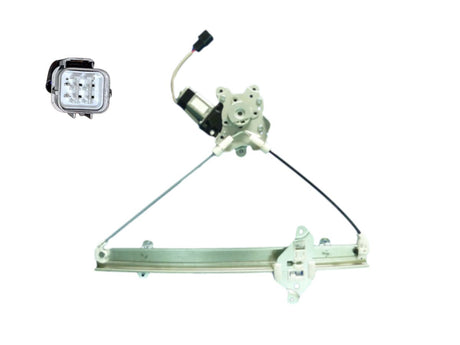 Front Window Regulator RHS (2-Pin, With Motor) Mitsubishi Outlander ZE/ZF 02/2003 - 10/2006 MBOL-WIR-02R - Sterling Parts