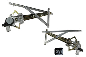 Front Window Regulator LHS (2 - Pin, With Motor) Mitsubishi Outlander ZG/ZH 11/2006 - 10/2012 MBOL - WIR - 04L - Sterling Parts - Window Regulators & Winders - Sterling Parts