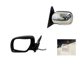 Door Mirror (LHS, Heated, Folding, Blinker, Puddle Lamp) Mitsubishi Pajero NS/NT/NW/NX 2006 - 2021 MBPJ - DOM - 78L - Sterling Parts - Exterior Mirrors - Sterling Parts
