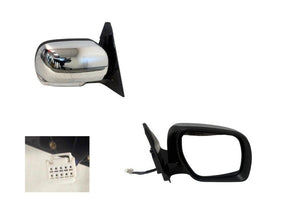 Door Mirror (RHS, Heated, Folding, Blinker, Puddle Lamp) Mitsubishi Pajero NS/NT/NW/NX 2006 - 2021 MBPJ - DOM - 78R - Sterling Parts - Exterior Mirrors - Sterling Parts