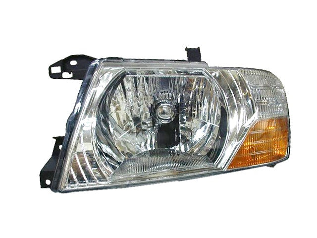 Headlight (LHS) with Corner Lamp Mitsubishi Pajero NP 2002 - 2006 MBPJ - HEL - 92L - Sterling Parts - Headlight Assemblies - Sterling Parts