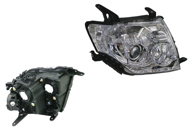 Headlight (Halogen, RHS) Manual Adjuster Mitsubishi Pajero NS/NT/NW/NX 2006 - 2021 MBPJ - HEL - 95R - Sterling Parts - Headlight Assemblies - Sterling Parts
