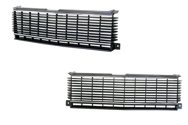 Front Grille (with Beading) Mitsubishi Sigma GH 1980 - 1982 MBSM - GRI - 78F - Sterling Parts - Grilles & Bumper Parts - Sterling Parts