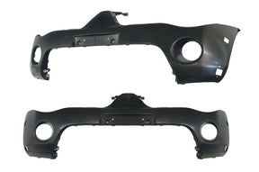 Front Upper Bar Cover (Flare Holes, 2pcs Grille Type) Mitsubishi Triton ML 2006 - 2009 MBTT - BAR - 43F - Sterling Parts - Grilles & Bumper Parts - Sterling Parts