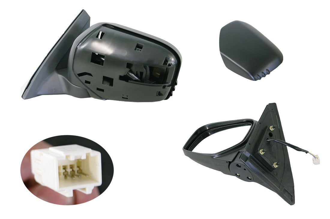 Electric Door Mirror (LHS) Mitsubishi Triton ML/MN 2006 - 2015 MBTT - DOM - 21L - Sterling Parts - Exterior Mirrors - Sterling Parts