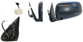 Electric Door Mirror (LHS, 3 Pin Plug) Mitsubishi Triton MQ 2015 - 2018 MBTT - DOM - 25L - Sterling Parts - Exterior Mirrors - Sterling Parts