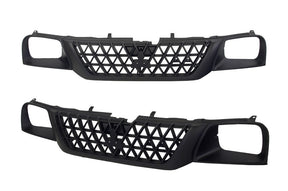 Front Grille (Black, 2BS Headlight) Mitsubishi Triton MK 2001 - 2006 MBTT - GRI - 30F - Sterling Parts - Grilles & Bumper Parts - Sterling Parts