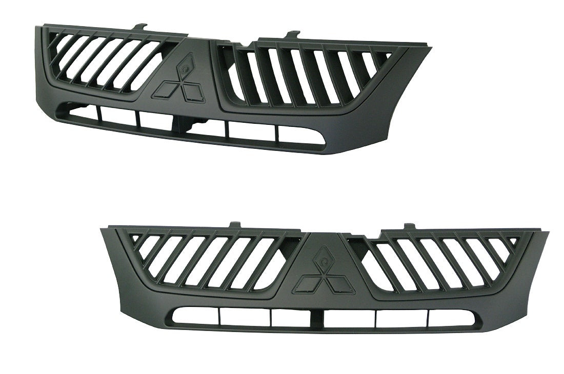 Front Grille (Black) Mitsubishi Triton MK 2004 - 2006 MBTT - GRI - 35F - Sterling Parts - Grilles & Bumper Parts - Sterling Parts