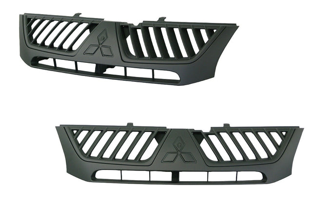 Front Grille (Black) Mitsubishi Triton MK 2004 - 2006 MBTT - GRI - 35F - Sterling Parts - Grilles & Bumper Parts - Sterling Parts