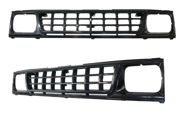 Front Grille (Square, Black) Mitsubishi Triton MG/MH 1989 - 1992 MBTT - GRI - 44F - Sterling Parts - Grilles & Bumper Parts - Sterling Parts