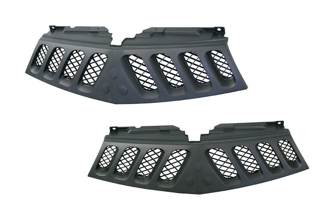 Front Grille (Black, 1 Piece) Mitsubishi Triton ML 2006 - 2009 MBTT - GRI - 47F - Sterling Parts - Grilles & Bumper Parts - Sterling Parts