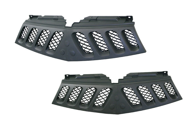 Front Grille (Black, 1 Piece) Mitsubishi Triton ML 2006 - 2009 MBTT - GRI - 47F - Sterling Parts - Grilles & Bumper Parts - Sterling Parts