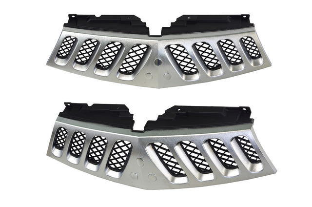 Front Grille (Chrome/Black, 1 Piece) Mitsubishi Triton ML 2006 - 2009 MBTT - GRI - 50F - Sterling Parts - Grilles & Bumper Parts - Sterling Parts