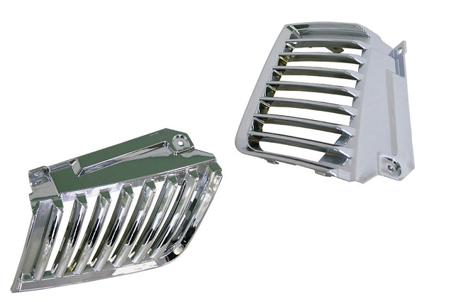 Front Grille (LHS, Chrome) Mitsubishi Triton ML 2006 - 2009 MBTT - GRI - 51L - Sterling Parts - Grilles & Bumper Parts - Sterling Parts
