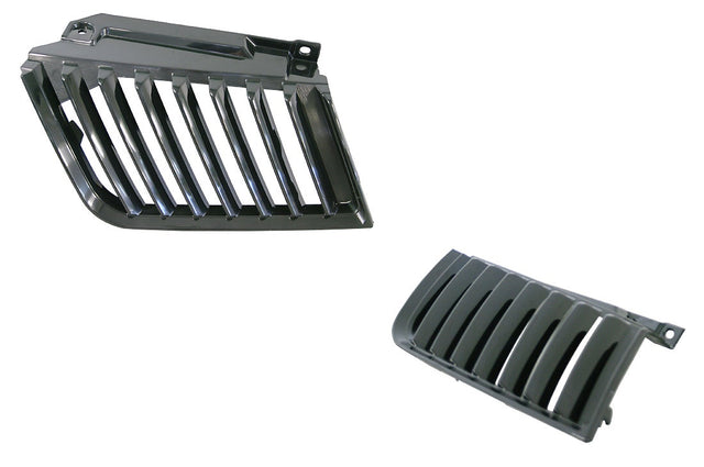 Grille (LHS, Black) Mitsubishi Triton ML 2006 - 2009 MBTT - GRI - 52L - Sterling Parts - Grilles & Bumper Parts - Sterling Parts