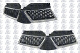 Front Grille (Chrome/Black Honeycomb) Mitsubishi Triton MN 2009 - 2015 MBTT - GRI - 58F - Sterling Parts - Grilles & Bumper Parts - Sterling Parts