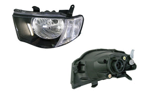 Headlight (LHS, Clear Blinker Lens) Mitsubishi Triton MN 2009 - 2014 MBTT - HEL - 19L - Sterling Parts - Headlight Assemblies - Sterling Parts