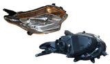 Headlight (Chromed, Halogen H4, RHS) with Amber Reflector Mitsubishi Triton MQ 2015 - 2018 MBTT - HEL - 22R - Sterling Parts - Headlight Assemblies - Sterling Parts