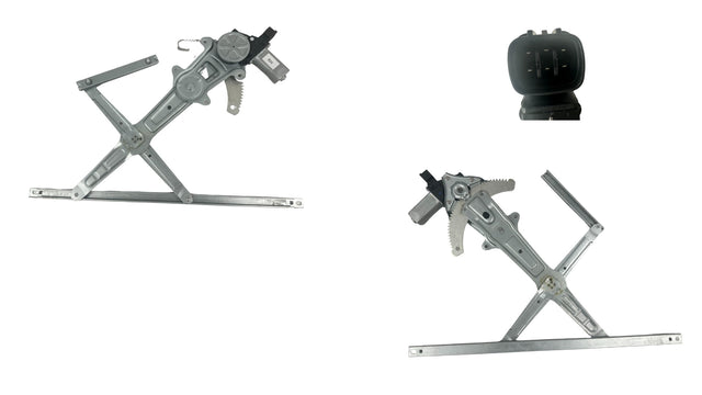Front Window Regulator RHS (6 - Pin, With Motor) Mitsubishi Triton MQ/MR 2D/4D 01/2015 - 11/2023 MBTT - WIR - 63R - Sterling Parts - Window Regulators & Winders - Sterling Parts