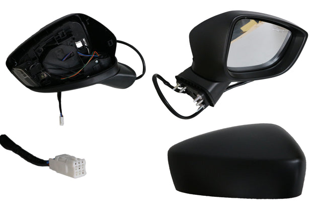 Electric Door Mirror (RHS, with LED Light) Mazda 2 DJ/DL 2014 - 2017 MZ02 - DOM - 08R - Sterling Parts - Exterior Mirrors - Sterling Parts
