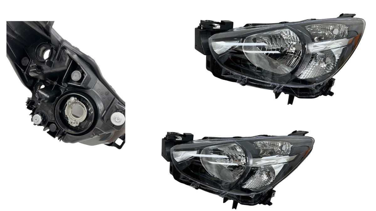 Headlight (LHS, Halogen H4), Neo Maxx Mazda 2 DJ/DL 2014 - 2019 MZ02 - HEL - 06L - Sterling Parts - Headlight Assemblies - Sterling Parts