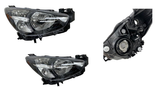 Headlight (RHS, Halogen H4) Mazda 2 DJ/DL 2014 - 2019 MZ02 - HEL - 06R - Sterling Parts - Headlight Assemblies - Sterling Parts