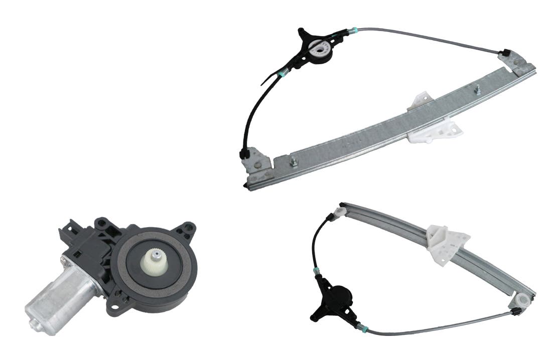 Front Window Regulator RHS (6 - Pin, With Motor) Mazda Mazda 2 DE 06/2007 - 08/2014 MZ02 - WIR - 07R - Sterling Parts - Window Regulators & Winders - Sterling Parts
