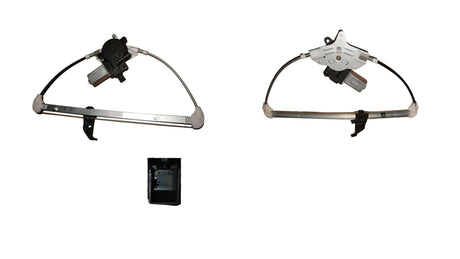 Rear Window Regulator RHS (2-Pin, Motor, No Panel) Mazda Mazda 2 DJ/DL ON 09/2014 - Onwards MZ02-WIR-13R - Sterling Parts