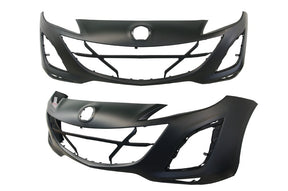 Front Bumper Bar Cover (Series 1) Mazda 3 BL SP25 2009 - 2011 MZ03 - BAR - 32F - Sterling Parts - Grilles & Bumper Parts - Sterling Parts