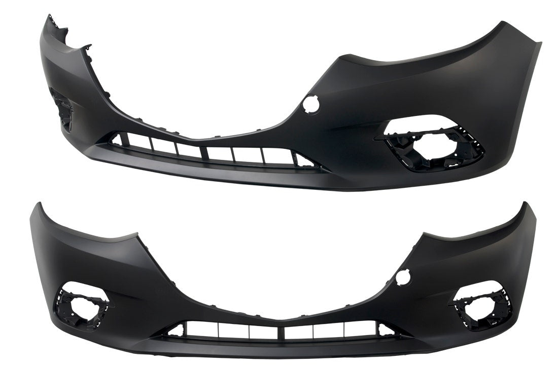 Front Bumper Bar Cover Mazda 3 BM 2013 - 2016 MZ03 - BAR - 43F - Sterling Parts - Grilles & Bumper Parts - Sterling Parts