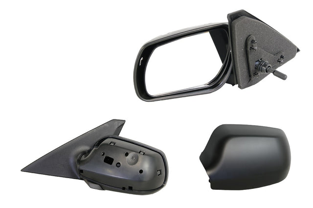 Manual Door Mirror (LHS) Mazda 3 BK 2004 - 2008 MZ03 - DOM - 04L - Sterling Parts - Exterior Mirrors - Sterling Parts
