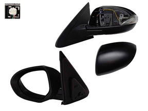 Electric Door Mirror (LHS, with Blinker Light) Mazda 3 BL 2009 - 2014 MZ03 - DOM - 08L - Sterling Parts - Exterior Mirrors - Sterling Parts